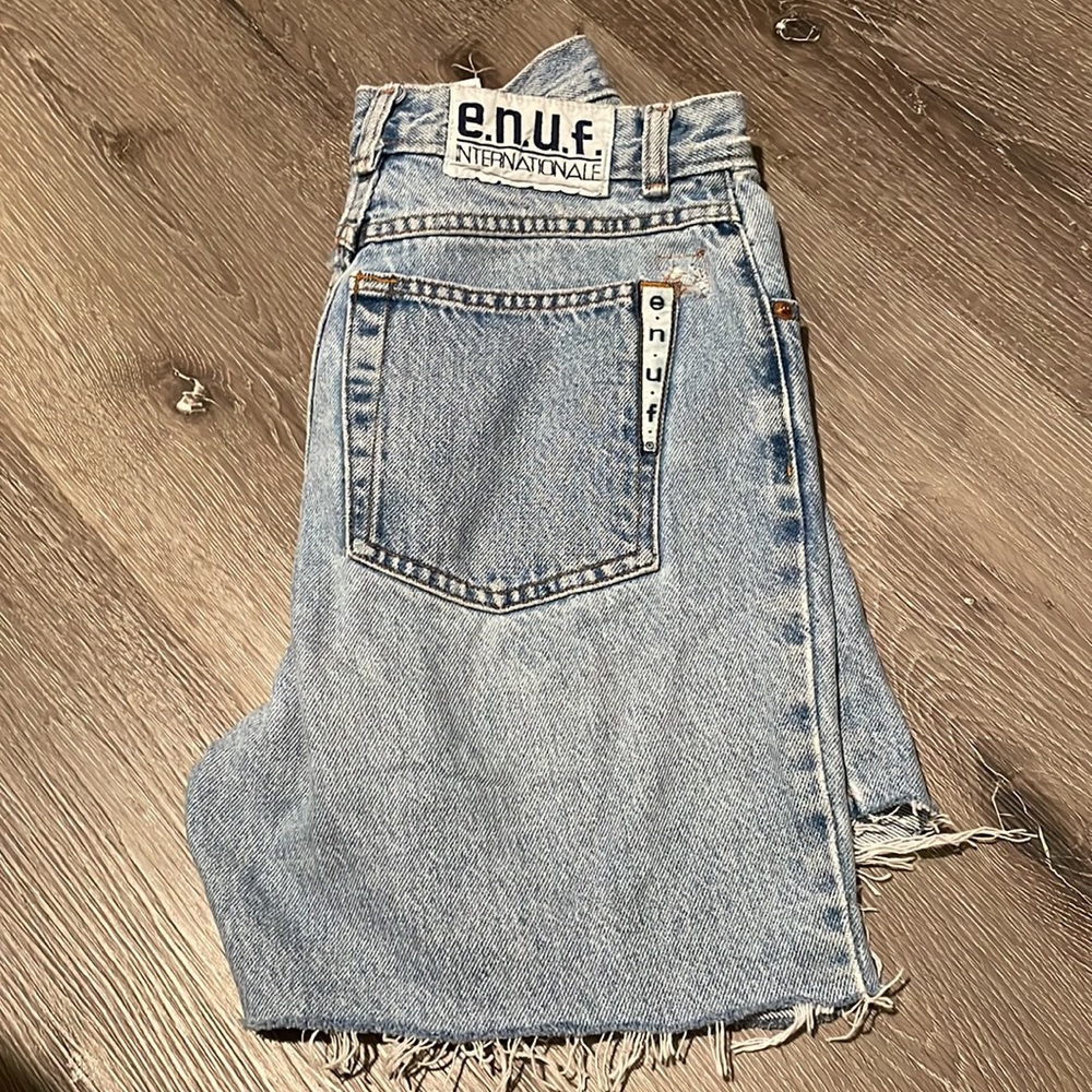 Vintage 80s Denim Highwaisted Shorts